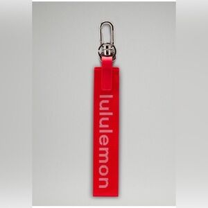 Lululemon Red and Purple Keychain